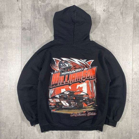 NASCAR Racing Black Hoodie - Picture 1 of 7